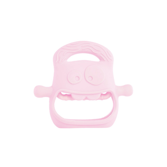 Pembe Bebek Silikon Diş Kaşıyıcı Pembe Bebek Silikon Diş Kaşıyıcı