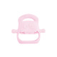 Pembe Bebek Silikon Diş Kaşıyıcı Pembe Bebek Silikon Diş Kaşıyıcı
