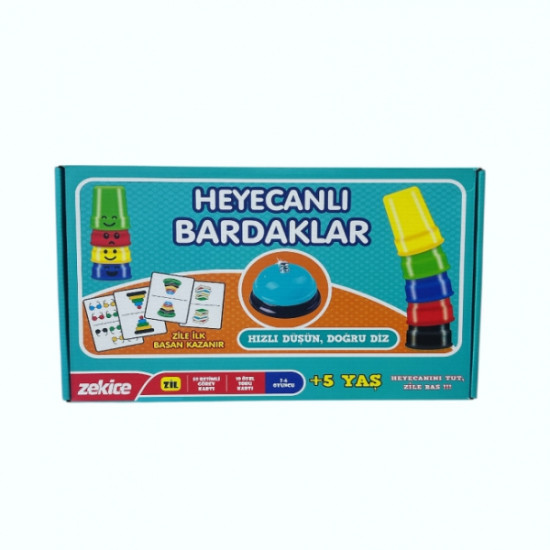 Heyecanlı Bardaklar Oyunu Heyecanlı Bardaklar Oyunu