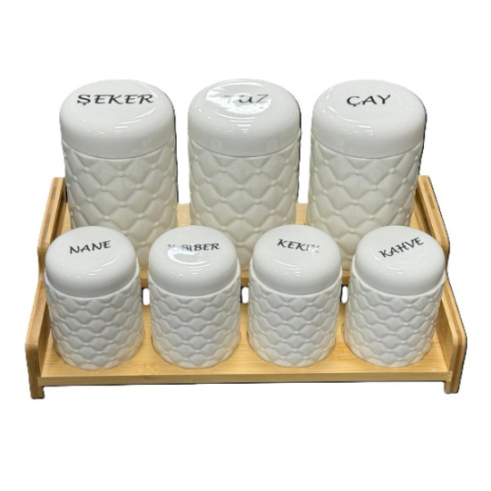 7 li Standlı Baharat Seti 7 li Standlı Baharat Seti