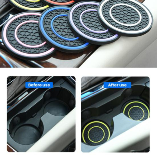 Araç İçi Bardak Tutucu Matları Araç İçi Bardak Tutucu Matları