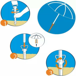 Plastik Şemsiye Sabitleme Kazığı  Plastik Şemsiye Sabitleme Kazığı