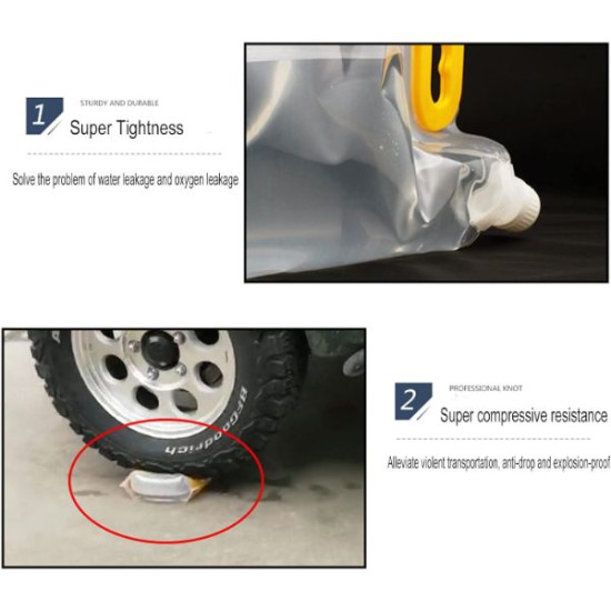 Dayanıklı Plastik İçecek Çantası 1 Litre Dayanıklı Plastik İçecek Çantası 1 Litre