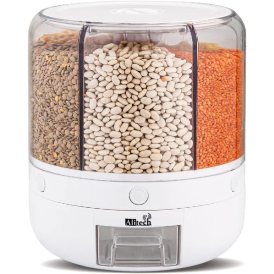 360° Dönebilir 10 Litre Gıda Organizeri 360° Dönebilir 10 Litre Gıda Organizeri