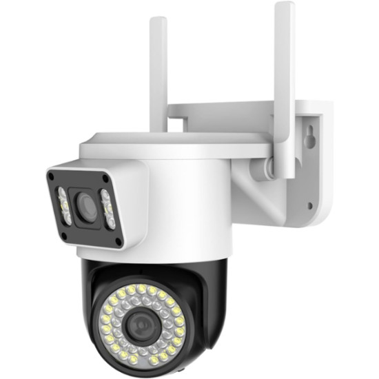 Çift Lensli Dış Mekan Wi-Fi Kamera Çift Lensli Dış Mekan Wi-Fi Kamera