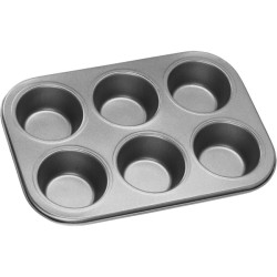 6'lı Muffin Kek Kalıbı  6'lı Muffin Kek Kalıbı