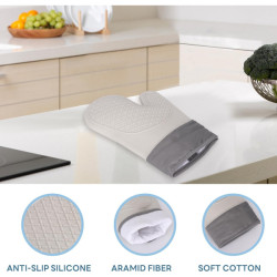 Isıya Dayanıklı Silikon Fırın Eldiveni  Isıya Dayanıklı Silikon Fırın Eldiveni