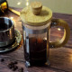 Ahşap Detaylı 350 ml Cam French Press Ahşap Detaylı 350 ml Cam French Press