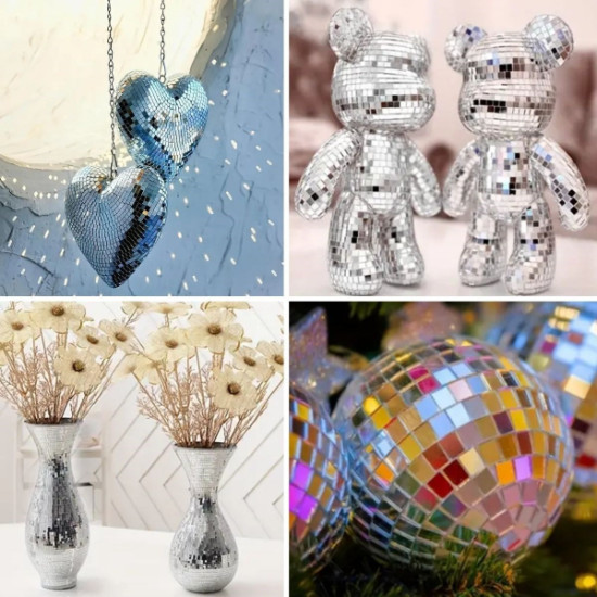 Gümüş Renk Aynalı Dekor Bandı Kendinden Yapışkanlı 1 Metre x 4 cm Gümüş Renk Aynalı Dekor Bandı Kendinden Yapışkanlı 1 Metre x 4 cm