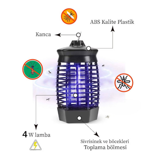 Elektrikli Sinek Öldürücü Cız Lamba Elektrikli Sinek Öldürücü Cız Lamba