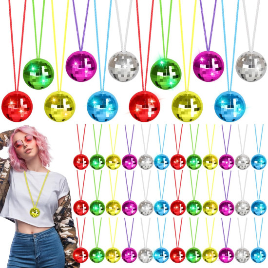 Disko Topu Kolye Seti 6 Adet Disko Topu Kolye Seti 6 Adet