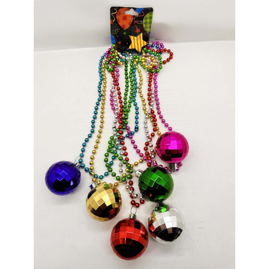 Disko Topu Kolye Seti 6 Adet Disko Topu Kolye Seti 6 Adet