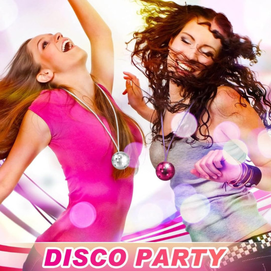 Disko Topu Kolye Seti 6 Adet Disko Topu Kolye Seti 6 Adet