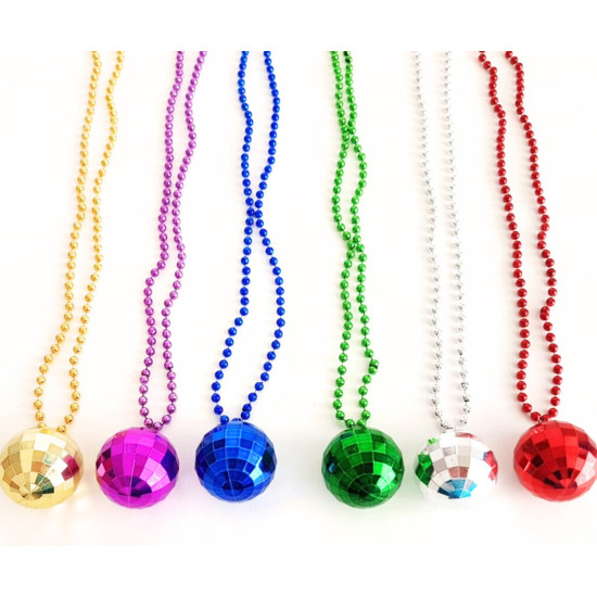 Disko Topu Kolye Seti 6 Adet Disko Topu Kolye Seti 6 Adet