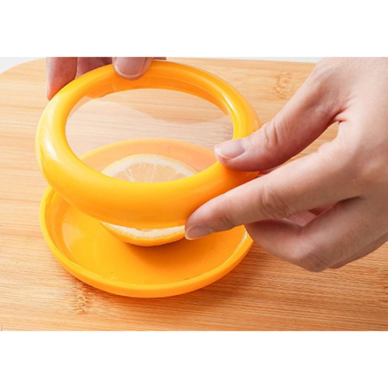 Limon Şeklinde Esnek Yiyecek Saklama Kutusu Limon Şeklinde Esnek Yiyecek Saklama Kutusu
