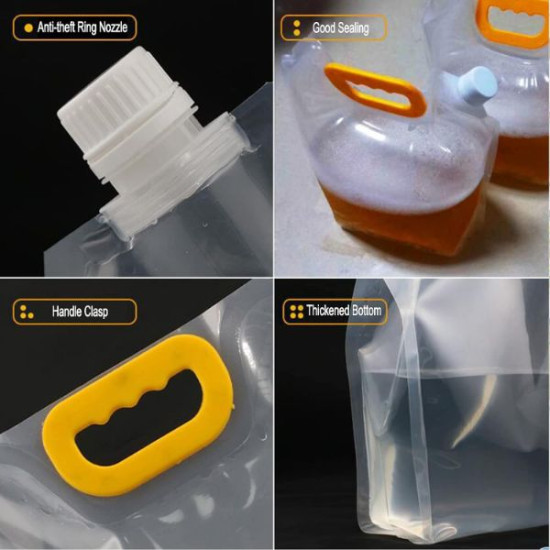 Dayanıklı Plastik İçecek Çantası 1 Litre Dayanıklı Plastik İçecek Çantası 1 Litre