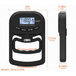 Dijital El Dinamometresi Kavrama Gücü Test Cihazı 