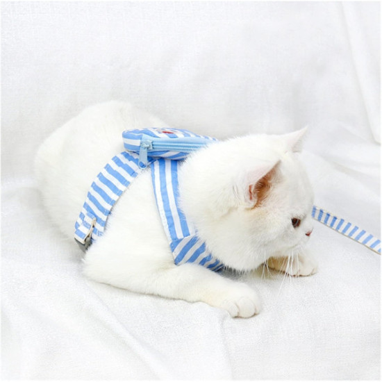 Evcil Hayvan Çantalı Göğüs Gezdirme Tasması Seti Evcil Hayvan Çantalı Göğüs Gezdirme Tasması Seti