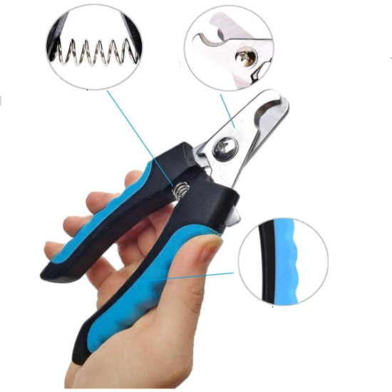 Çelik Evcil Hayvan Tırnak Makası Güvenlik Korumalı Çelik Evcil Hayvan Tırnak Makası Güvenlik Korumalı