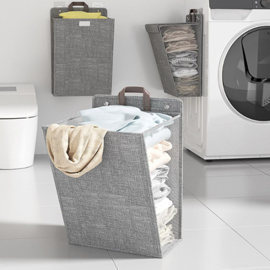Katlanabilir Asılabilir Kirli Çamaşır Sepeti Katlanabilir Asılabilir Kirli Çamaşır Sepeti