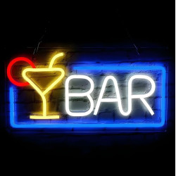 BAR Yazılı Neon Led Işık  BAR Yazılı Neon Led Işık