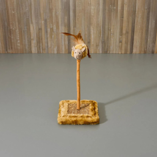 Sesli Oyuncaklı Kedi Tırmalama Tahtası