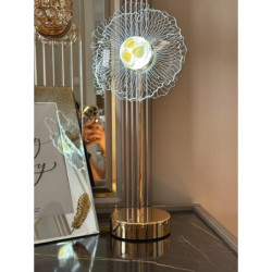 Çiçek Tasarımlı LED Masa Lambası  Çiçek Tasarımlı LED Masa Lambası
