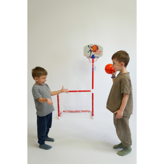 Portatif Kale - Basket Potası 2 si 1 Arada