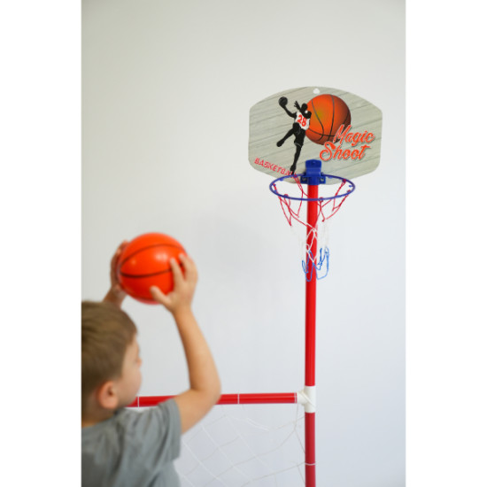 Portatif Kale - Basket Potası 2 si 1 Arada