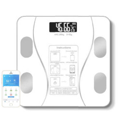 Beyaz Renk Bluetooth Özellikli Akıllı Tartı 