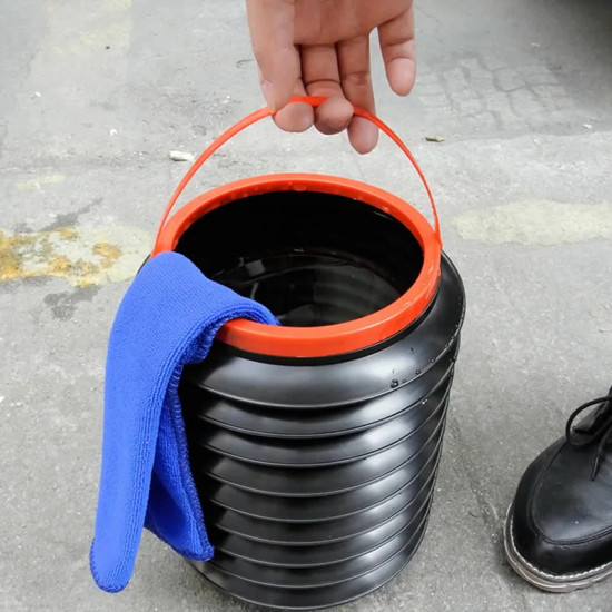 Çok Amaçlı Katlanabilir Araç İçi Kova Çok Amaçlı Katlanabilir Araç İçi Kova