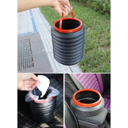 Çok Amaçlı Katlanabilir Araç İçi Kova  Çok Amaçlı Katlanabilir Araç İçi Kova