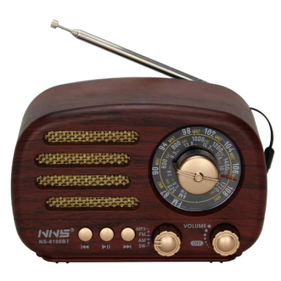 Ahşap Retro Radyo Ahşap Retro Radyo