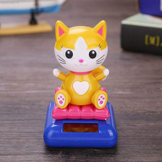 Güneş Enerjili Solar Sallanan Kedi Güneş Enerjili Solar Sallanan Kedi