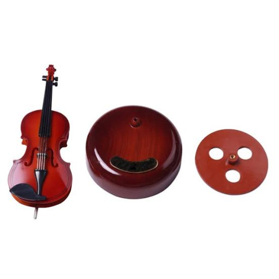 Hareketli Violin Müzik Kutusu Hareketli Violin Müzik Kutusu