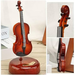 Hareketli Violin Müzik Kutusu Hareketli Violin Müzik Kutusu