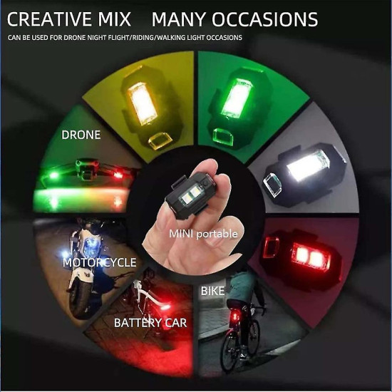 Flaşör Led İkaz Lambası 7 Renkli Flaşör Led İkaz Lambası 7 Renkli