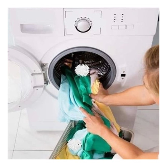 Kirpi Tasarımlı Çamaşır Tüy Toplama Topu Kirpi Tasarımlı Çamaşır Tüy Toplama Topu