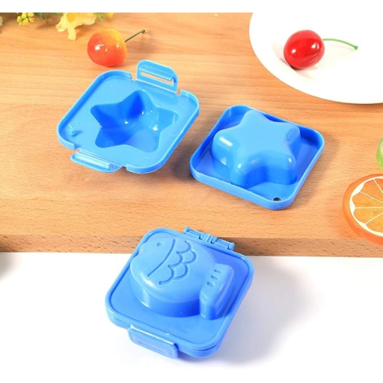 Suşi Ve Haşlanmış Yumurta Kalıbı 3 Adet Suşi Ve Haşlanmış Yumurta Kalıbı 3 Adet