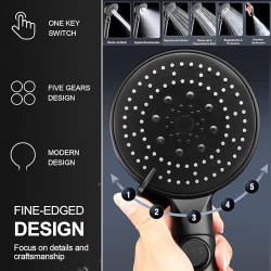 Duş Başlığı Seti 5 Mod Duş Başlığı Seti 5 Mod