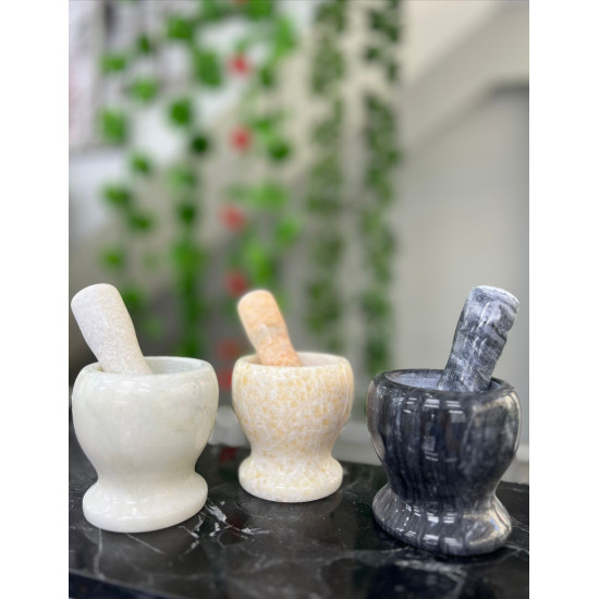 Doğal Cilalı Mermer Havan Doğal Cilalı Mermer Havan