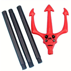 Kırmızı Renk Halloween Cadılar Bayramı Çatal