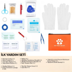 Evcil Hayvan İlk Yardım Seti Çantası  Evcil Hayvan İlk Yardım Seti Çantası