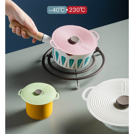 3 lü Vakumlu Silikon Kapak Seti 3 lü Vakumlu Silikon Kapak Seti