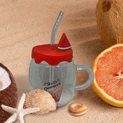 Karpuz Tasarımlı Kupa Bardak Karpuz Tasarımlı Kupa Bardak