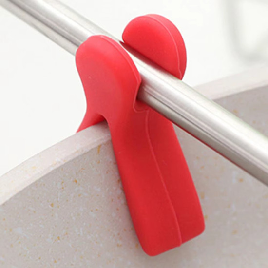 Silikon Tava Kaşık Tutacağı 3 lü Paket Silikon Tava Kaşık Tutacağı 3 lü Paket