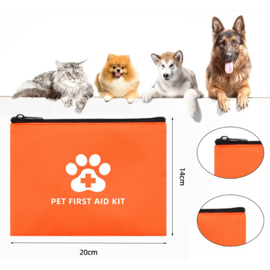 Evcil Hayvan İlk Yardım Seti Çantası Evcil Hayvan İlk Yardım Seti Çantası