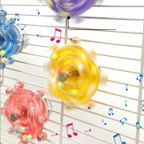 Çıngıraklı Kuş Kafesi İçin Çark Oyuncağı Çıngıraklı Kuş Kafesi İçin Çark Oyuncağı