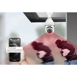 Duy Girişli Kablosuz Ampul Kamera Duy Girişli Kablosuz Ampul Kamera