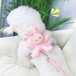 Evcil Hayvan Peluş Ayıcıklı Göğüs Gezdirme Tasması Set  Evcil Hayvan Peluş Ayıcıklı Göğüs Gezdirme Tasması Set